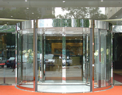 兩翼旋轉門 精致美觀，造型獨特，盡在金牛區登云門業